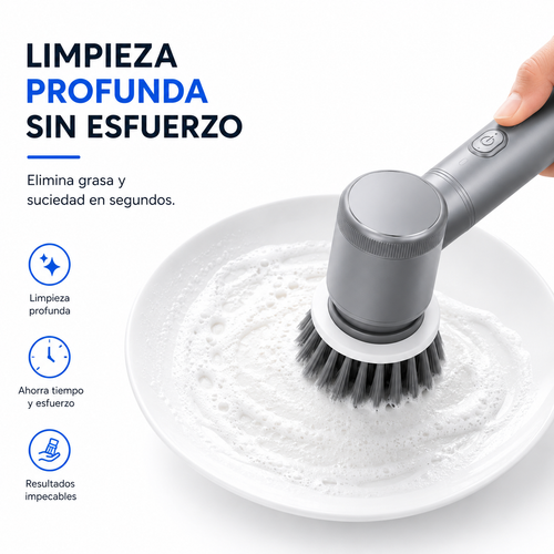Moravelmo Clean™ | Cepillo Eléctrico Multifunción